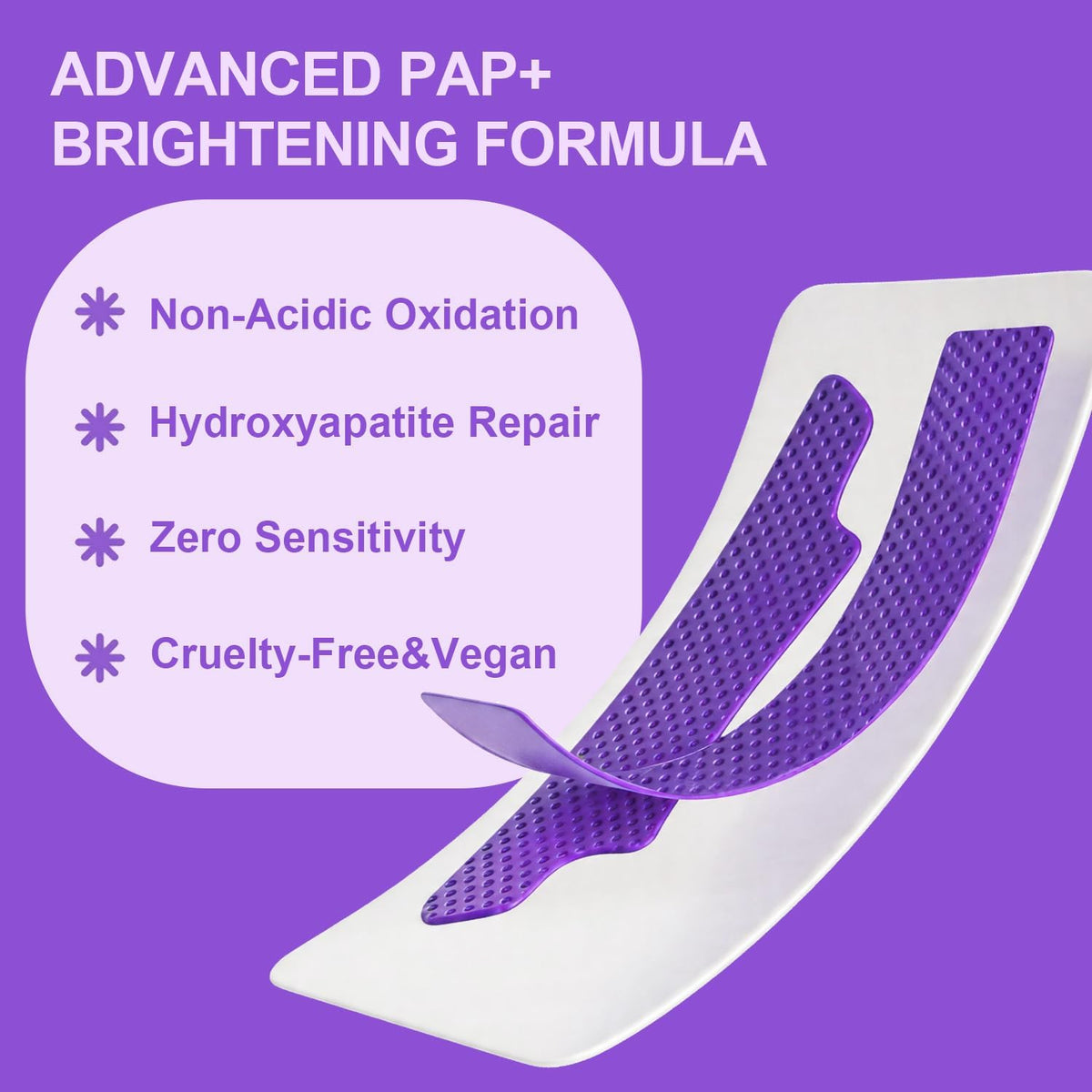 Enamel-Safe Brightening strips