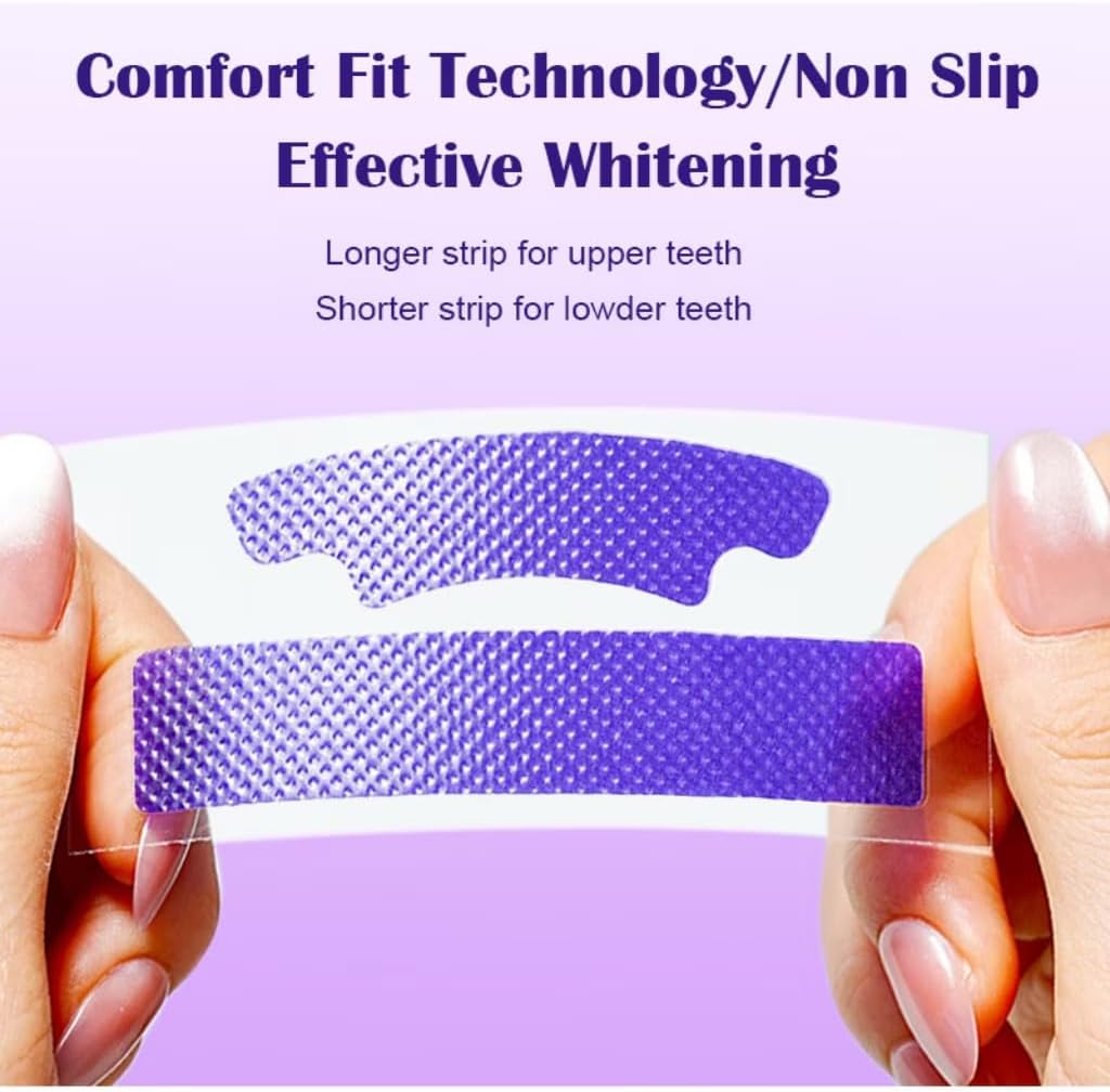 Enamel-Safe Brightening strips