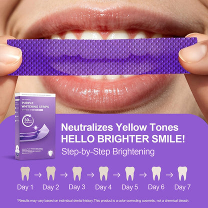 Enamel-Safe Brightening strips
